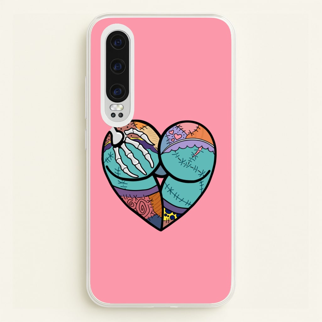 Sally And Jack Heart - TNBC  - Christmas Phone Case for Huawei P30