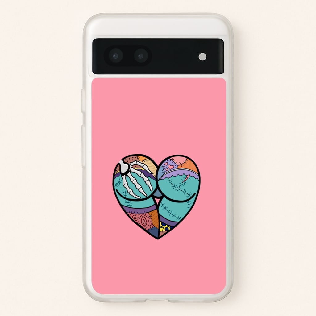 Sally And Jack Heart - TNBC  - Christmas Phone Case for Google Pixel 7a