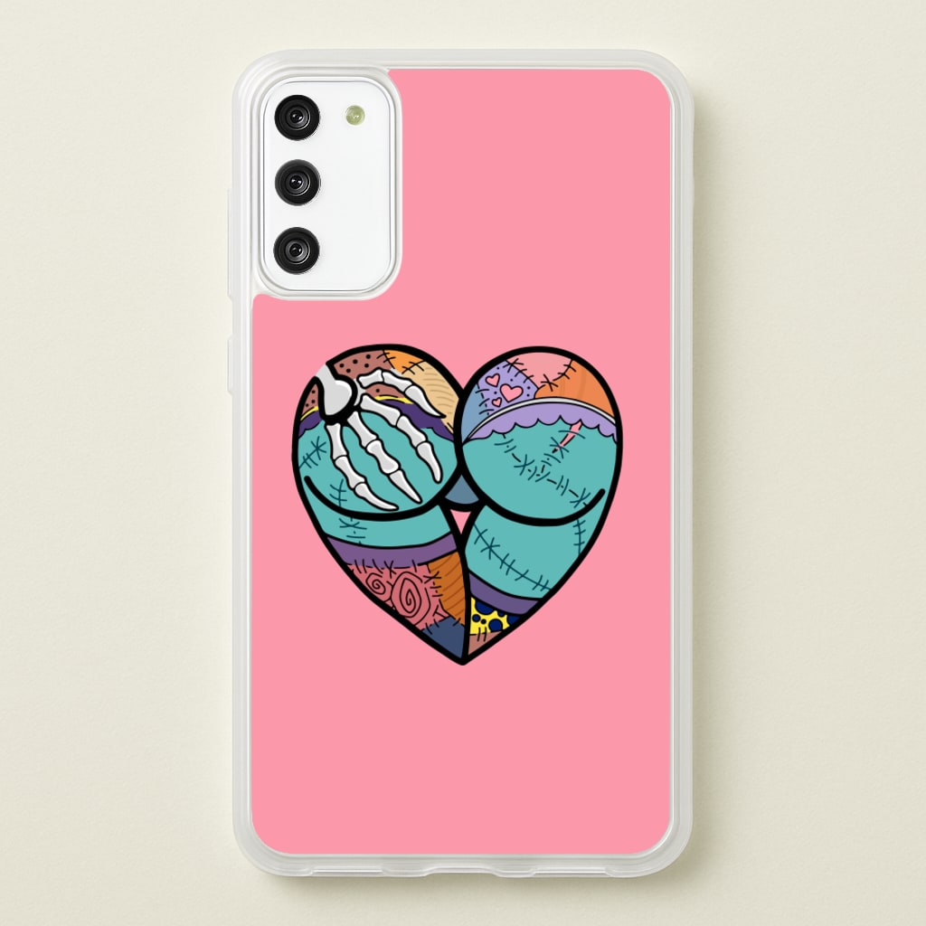 Sally And Jack Heart - TNBC  - Christmas Phone Case for Galaxy A41