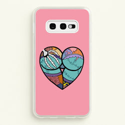 Sally And Jack Heart - TNBC  - Christmas Phone Case for Galaxy S10e