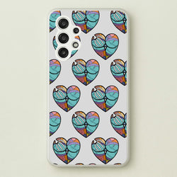 Sally And Jack Heart Pattern - TNBC  - Christmas Phone Case for Galaxy A13