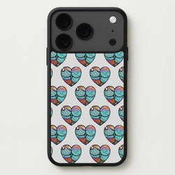 Sally And Jack Heart Pattern - TNBC Phone Case for iPhone 17 Pro Max