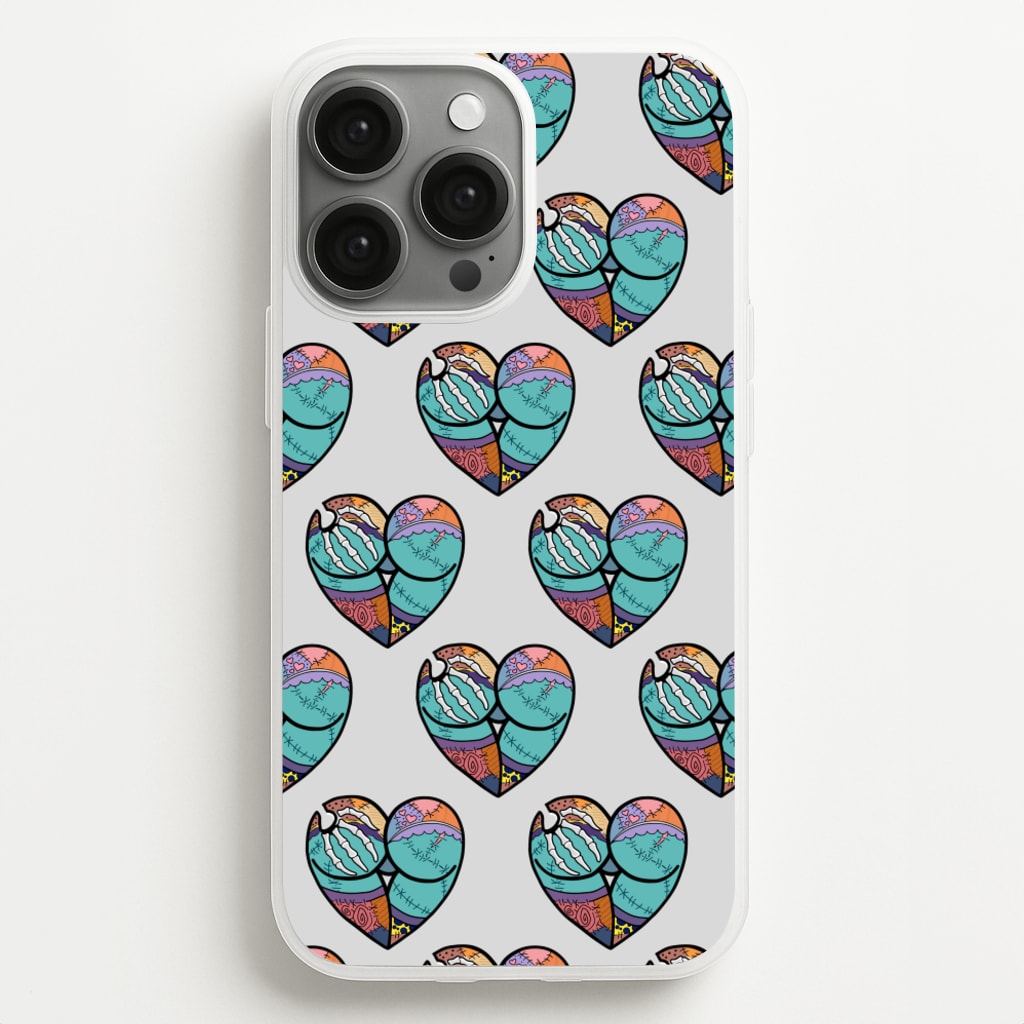 Sally And Jack Heart Pattern - TNBC  - Christmas Phone Case for iPhone 13 Pro Max