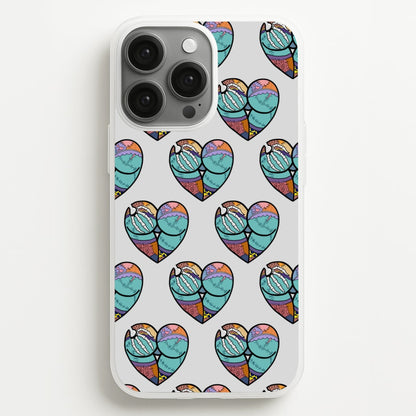 Sally And Jack Heart Pattern - TNBC  - Christmas Phone Case for iPhone 13 Pro Max