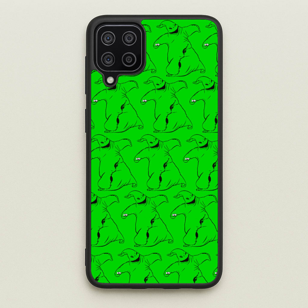 Oogie Boogie Pattern - TNBC  - Christmas Phone Case for Galaxy A12