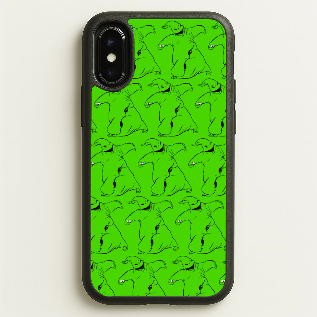 Oogie Boogie Pattern - TNBC  - Christmas Phone Case for iPhone X / XS