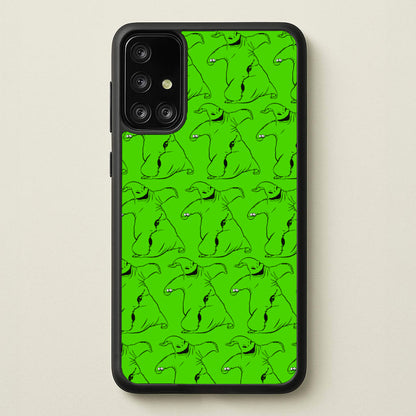 Oogie Boogie Pattern - TNBC  - Christmas Phone Case for Galaxy A71