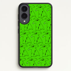 Oogie Boogie Pattern - TNBC  - Christmas Phone Case for Galaxy S25 Edge