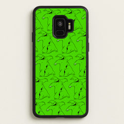 Oogie Boogie Pattern - TNBC  - Christmas Phone Case for Galaxy S9