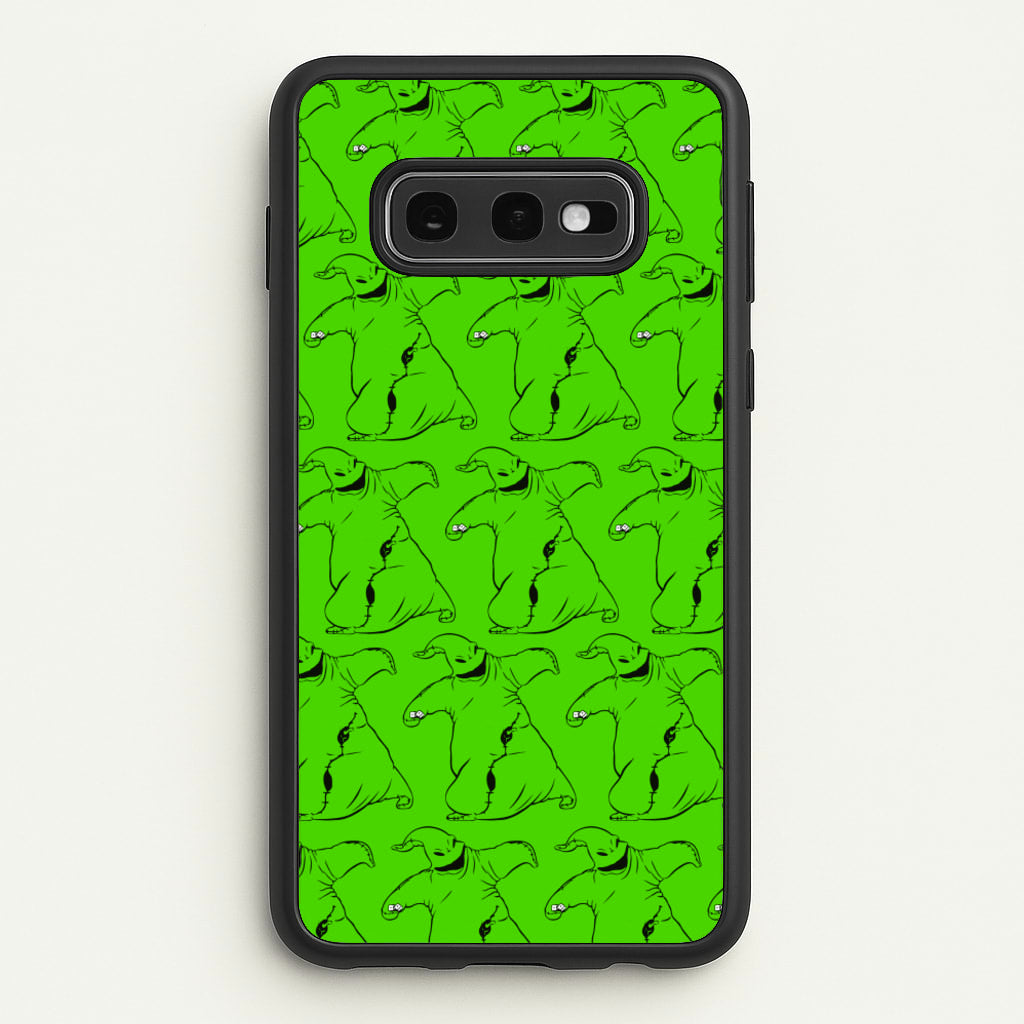 Oogie Boogie Pattern - TNBC  - Christmas Phone Case for Galaxy S10e