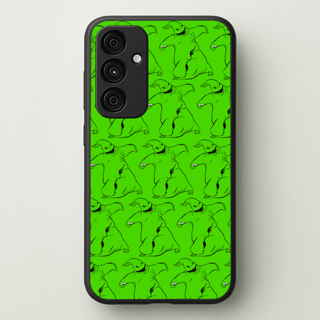 Oogie Boogie Pattern - TNBC  - Christmas Phone Case for Galaxy A55