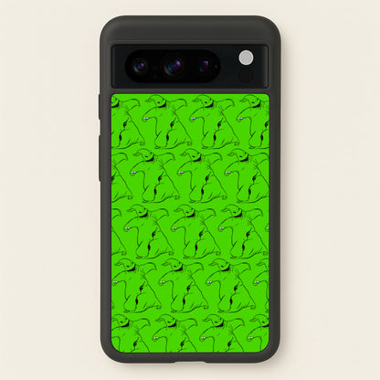 Oogie Boogie Pattern - TNBC  - Christmas Phone Case for Google Pixel 8 Pro