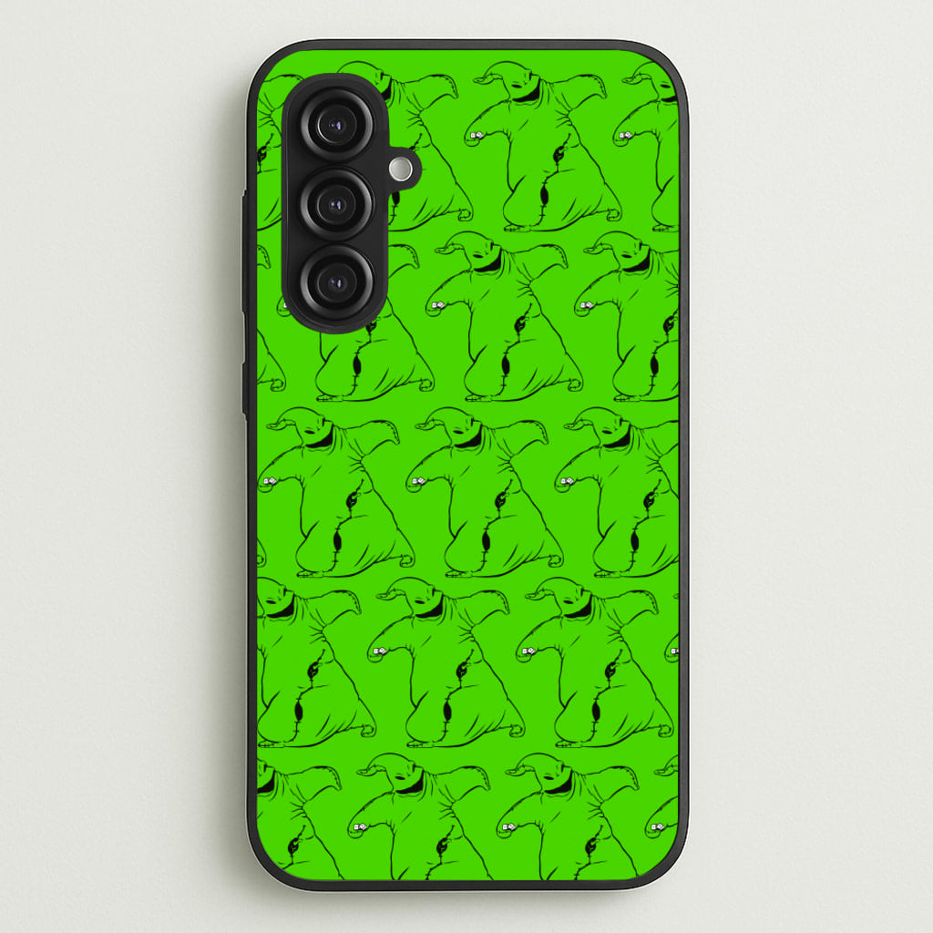 Oogie Boogie Pattern - TNBC  - Christmas Phone Case for Galaxy S23FE