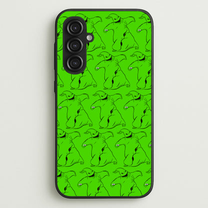 Oogie Boogie Pattern - TNBC  - Christmas Phone Case for Galaxy S23FE