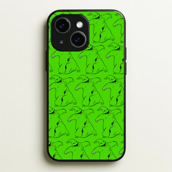 Oogie Boogie Pattern - TNBC  - Christmas Phone Case for iPhone 15