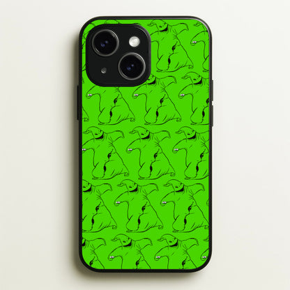 Oogie Boogie Pattern - TNBC  - Christmas Phone Case for iPhone 14 Plus