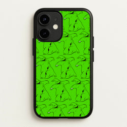 Oogie Boogie Pattern - TNBC  - Christmas Phone Case for iPhone 12 / 12 Pro