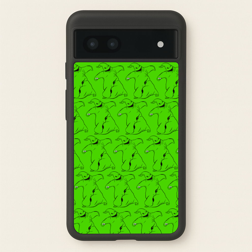 Oogie Boogie Pattern - TNBC  - Christmas Phone Case for Google Pixel 7a