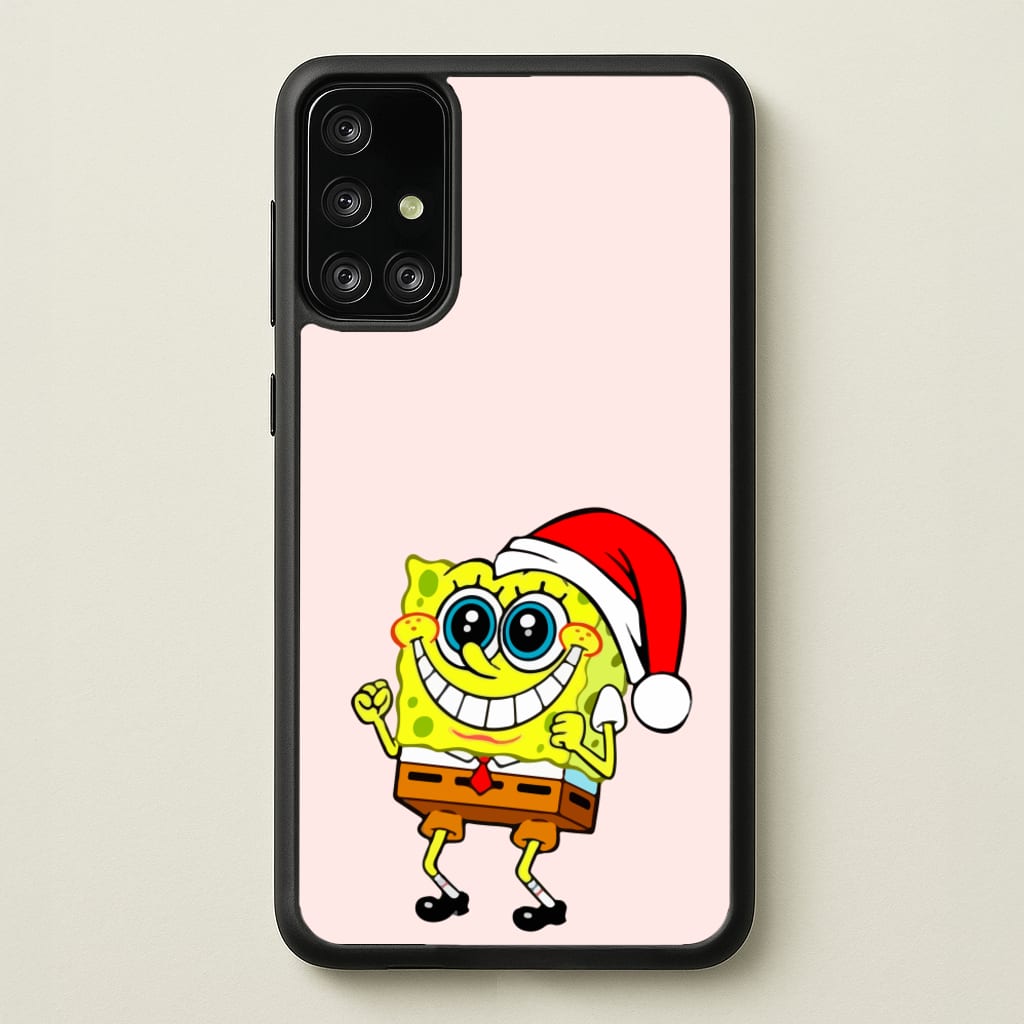 Sponge - Christmas  - Christmas Phone Case for Galaxy A71