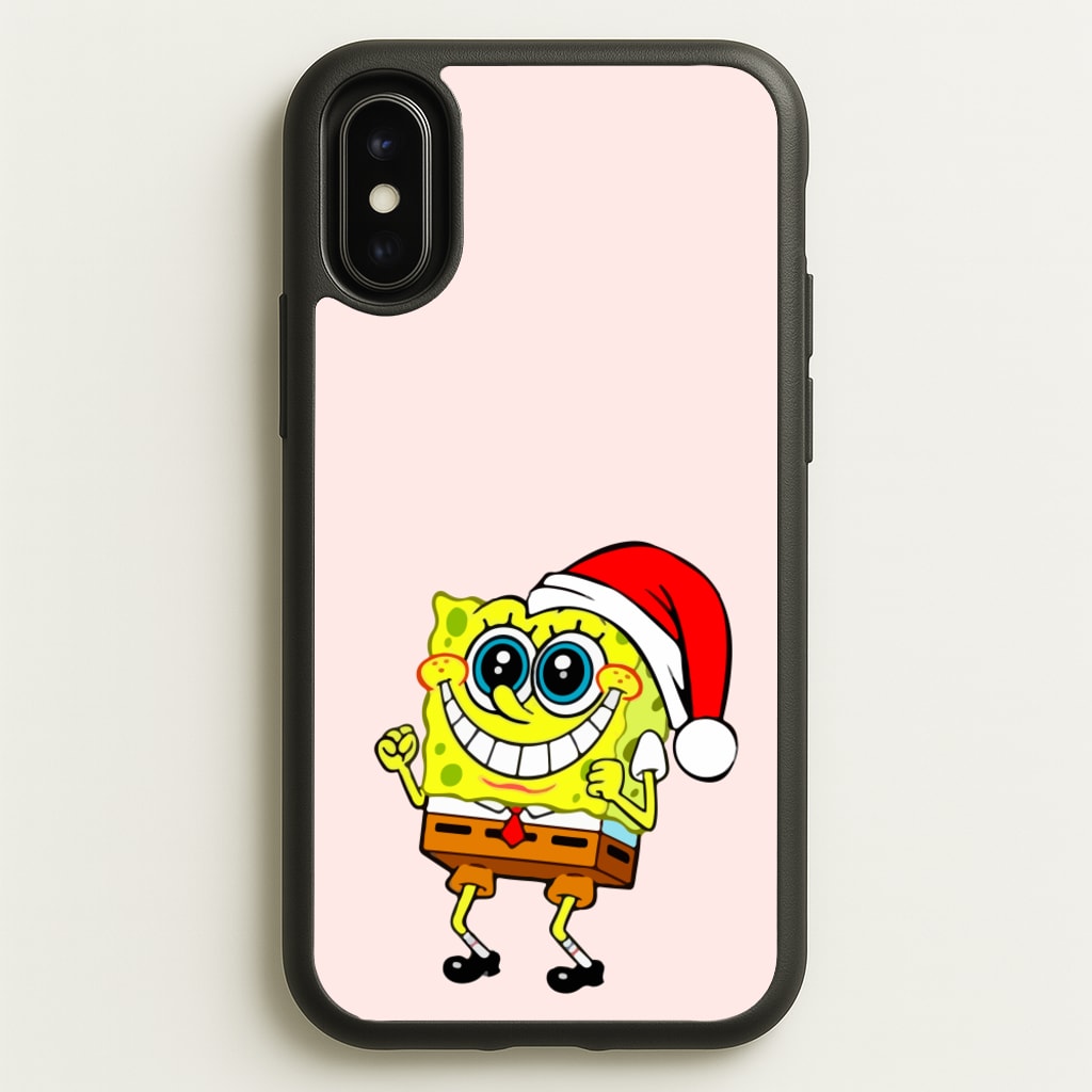 Sponge - Christmas  - Christmas Phone Case for iPhone X / XS