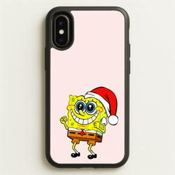 Sponge - Christmas  - Christmas Phone Case for iPhone X / XS