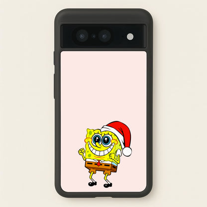 Sponge - Christmas  - Christmas Phone Case for Google Pixel 8