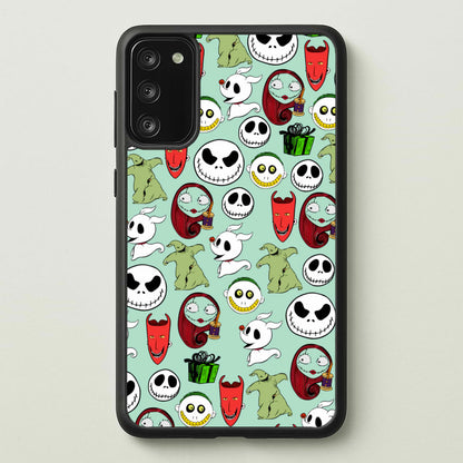 TNBC Characters Pattern  - Christmas Phone Case for Galaxy S20