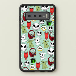 TNBC Characters Pattern  - Christmas Phone Case for Galaxy S10 Plus