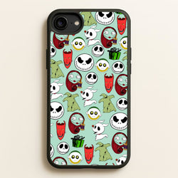 TNBC Characters Pattern  - Christmas Phone Case for iPhone 6 / 7 / 8 / SE