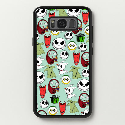TNBC Characters Pattern  - Christmas Phone Case for Galaxy S8