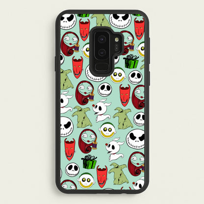 TNBC Characters Pattern  - Christmas Phone Case for Galaxy S9 Plus