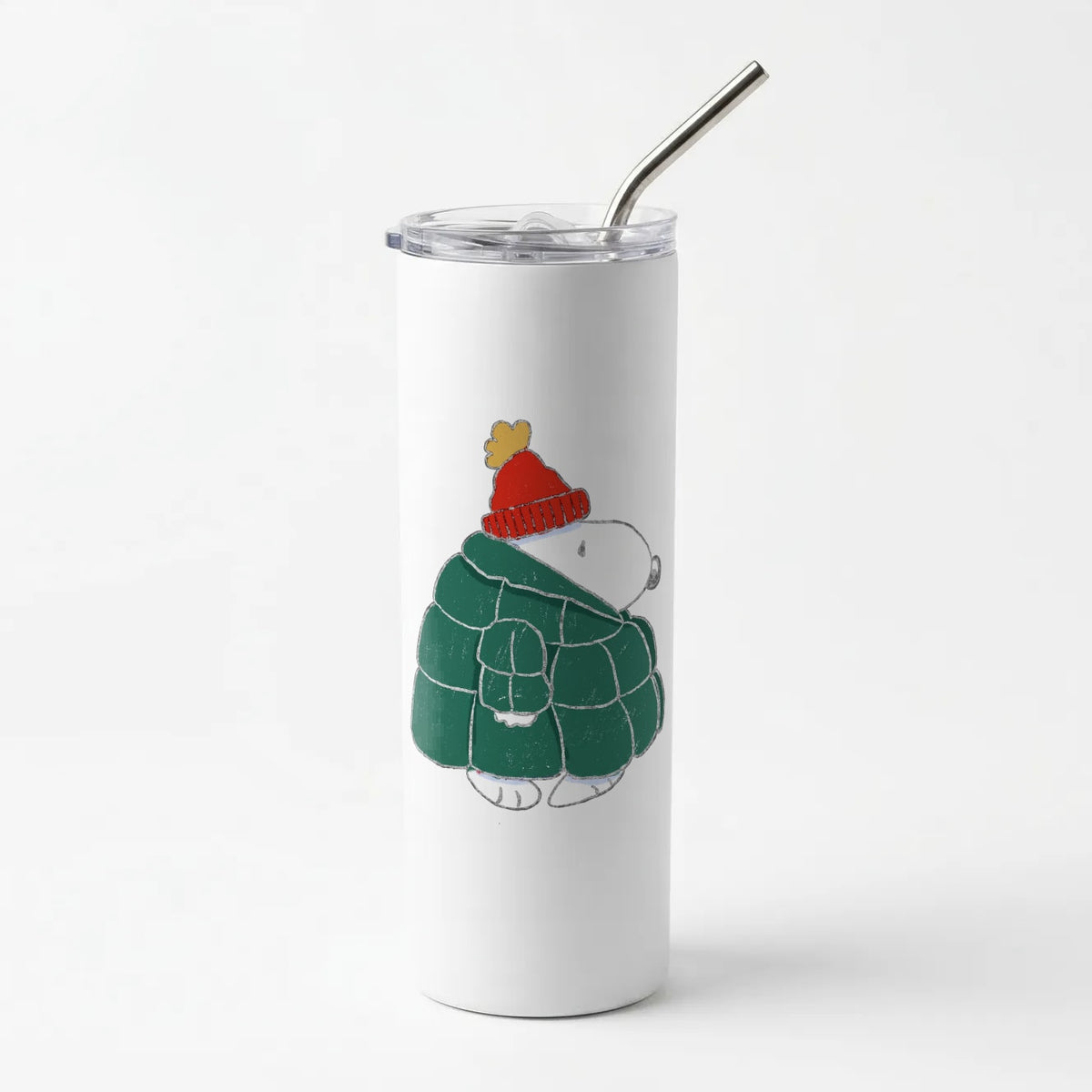 Puffer Coat Skinny Tumbler