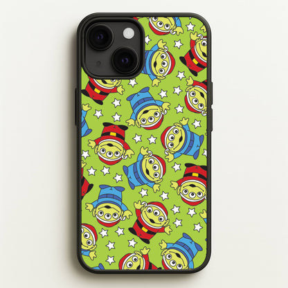 Alien Patterns  - Disney Christmas Phone Case for iPhone 13 Mini