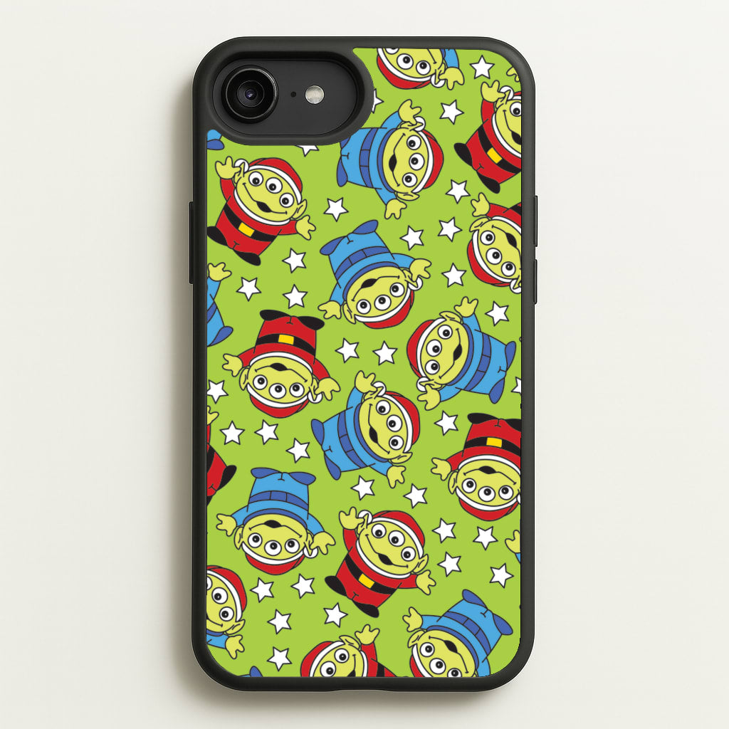Alien Patterns  - Disney Christmas Phone Case for iPhone 6 Plus / 7 Plus / 8 Plus
