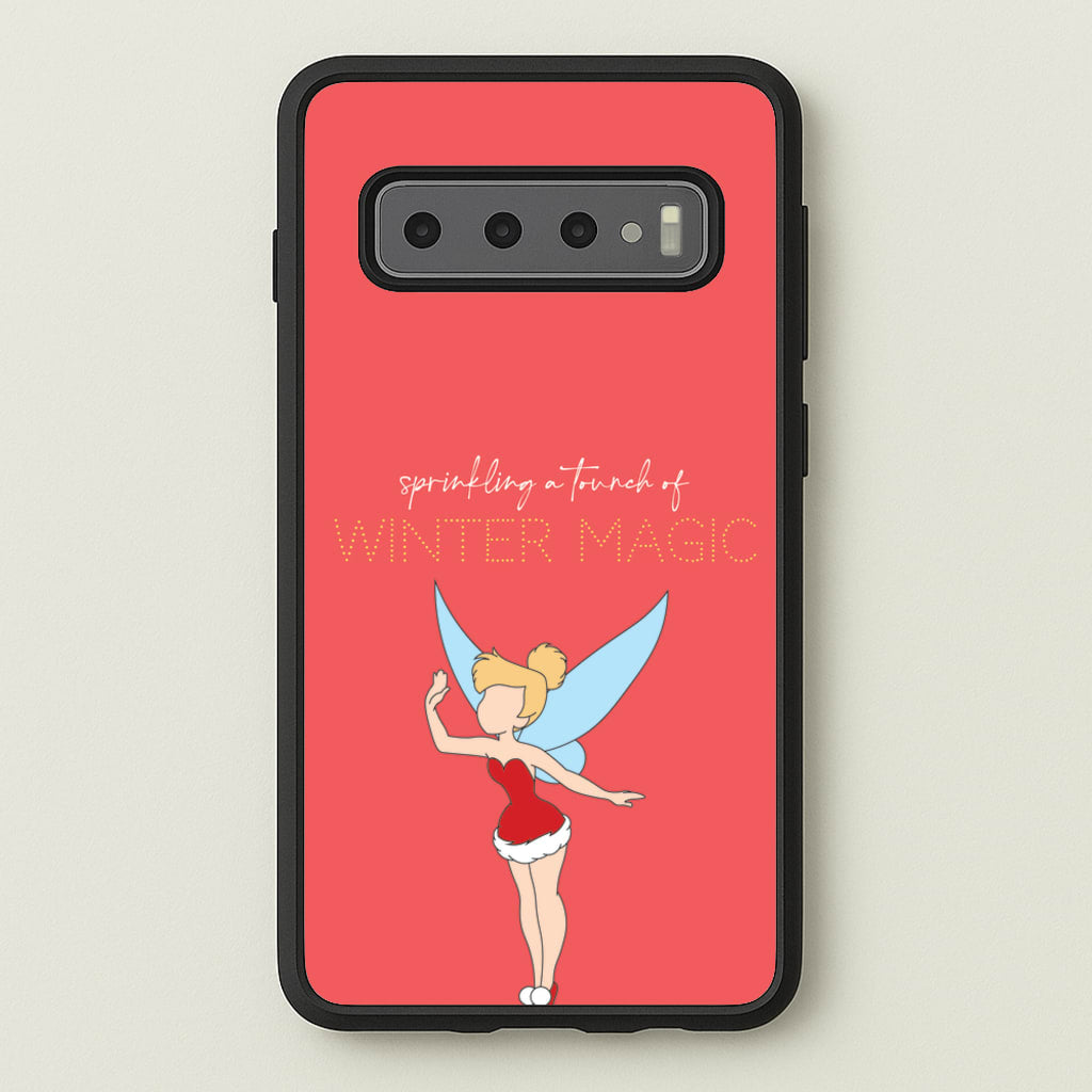Winter Magic  - Disney Christmas Phone Case for Galaxy S10