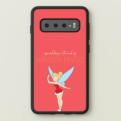 Winter Magic  - Disney Christmas Phone Case for Galaxy S10