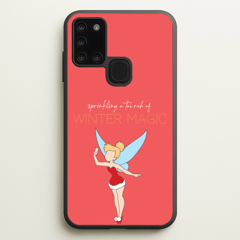 Winter Magic  - Disney Christmas Phone Case for Galaxy A21s