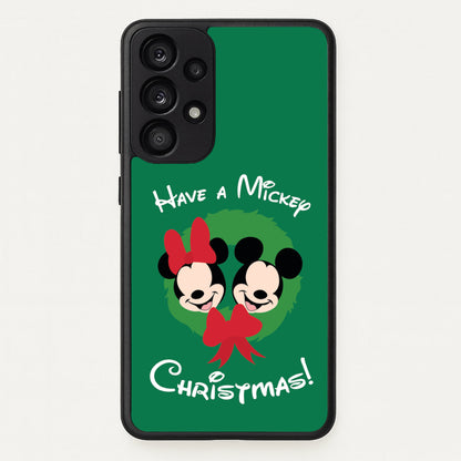 Have A Mickey Christmas  - Disney Christmas Phone Case for Galaxy A53