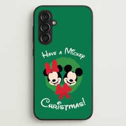 Have A Mickey Christmas  - Disney Christmas Phone Case for Galaxy S23FE