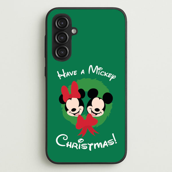 Have A Mickey Christmas  - Disney Christmas Phone Case for Galaxy S23FE