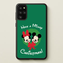 Have A Mickey Christmas  - Disney Christmas Phone Case for Galaxy S20 Plus