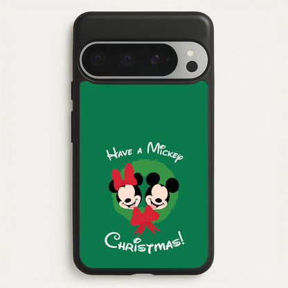 Have A Mickey Christmas  - Disney Christmas Phone Case for Google Pixel 9 Pro XL