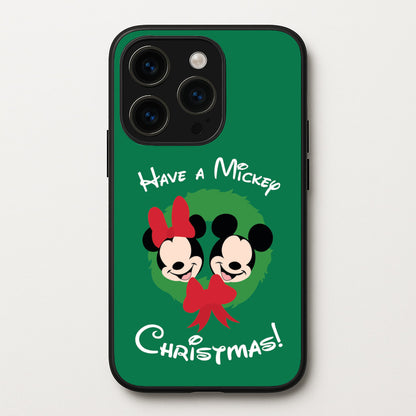 Have A Mickey Christmas  - Disney Christmas Phone Case for iPhone 14 Pro Max