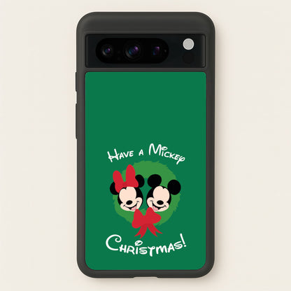 Have A Mickey Christmas  - Disney Christmas Phone Case for Google Pixel 8 Pro