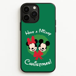 Have A Mickey Christmas  - Disney Christmas Phone Case for iPhone 11 Pro