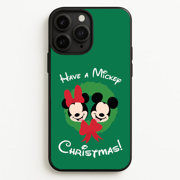 Have A Mickey Christmas  - Disney Christmas Phone Case for iPhone 11 Pro