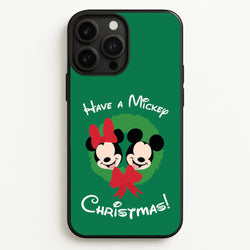 Have A Mickey Christmas  - Disney Christmas Phone Case for iPhone 13 Pro Max