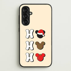Ho Ho Ho Mickey  - Disney Christmas Phone Case for Galaxy A16