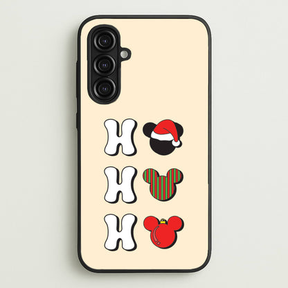 Ho Ho Ho Mickey  - Disney Christmas Phone Case for Galaxy A16