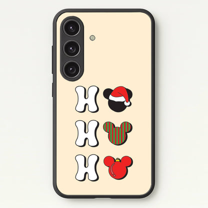 Ho Ho Ho Mickey  - Disney Christmas Phone Case for Galaxy S24 Plus